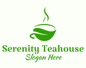 Natural Tea Drink logo design