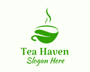 Natural Tea Drink logo design