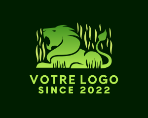 Carnivore - Wild Safari Lion logo design