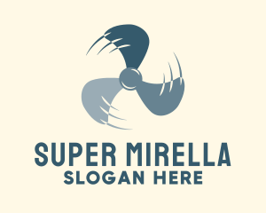 Sea - Fast Spinning Propeller logo design