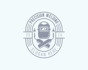 Welding Blowtorch Welder logo design