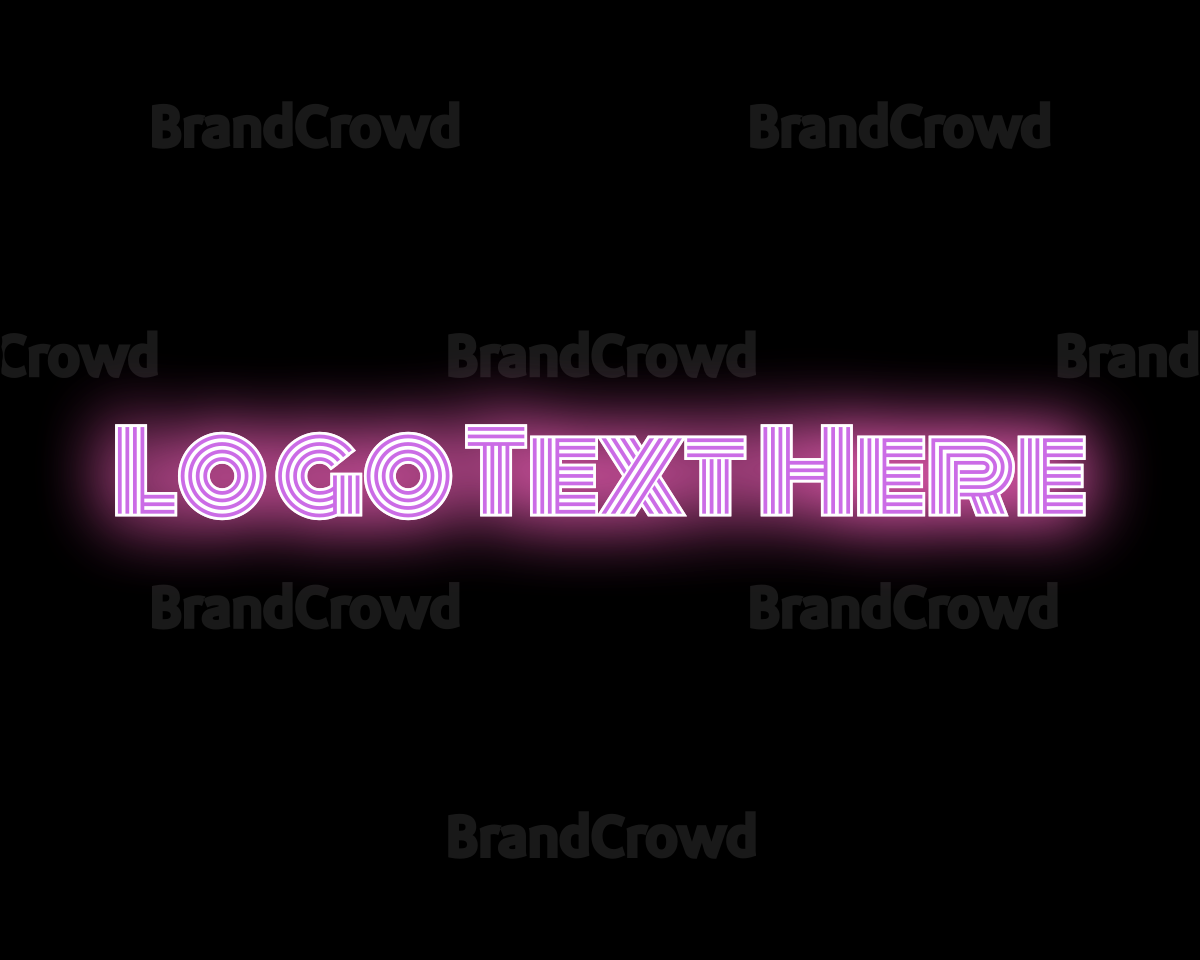 Pink Neon Logo | BrandCrowd Logo Maker