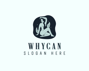 Nude Woman Waxing Logo