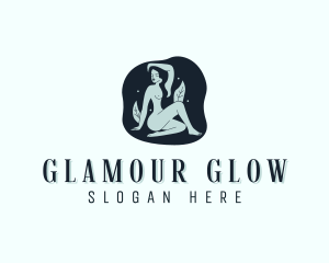 Plastic Surgeon - Nude Woman Waxing logo design
