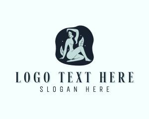 Nude Woman Waxing Logo