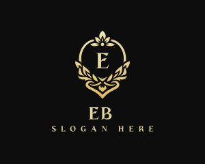 Classic - Elegant Floral Wedding Event logo design