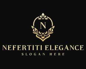 Elegant Floral Wedding Event logo design