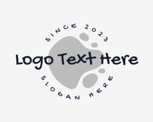 Tattooist - Ink Blob Graffiti logo design