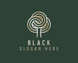 Gradient Tree Plant Logo