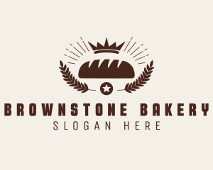 Brown Wheat Bread Bakery  logo design