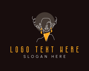 Expensive - Elegant Woman Style logo design