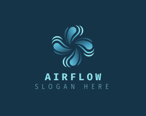 Air Exhaust Fan logo design