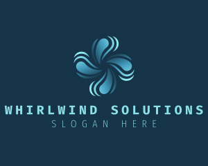 Whirlwind - Air Exhaust Fan logo design