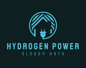 Power Charging Home logo design