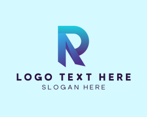 Lettermark - Creative Business Letter R logo design