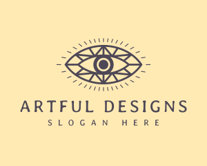 Antique Crystal Eye logo design