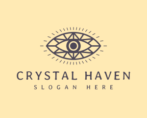 Antique Crystal Eye logo design