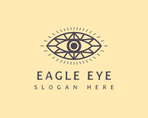 Antique Crystal Eye logo design