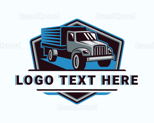 Truck Trailer Transport Logo