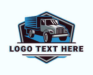 Truck - Truck Trailer Transport logo design