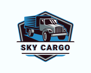 Truck Trailer Transport logo design