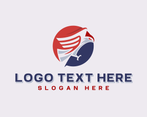 American - Eagle Air Force USA logo design