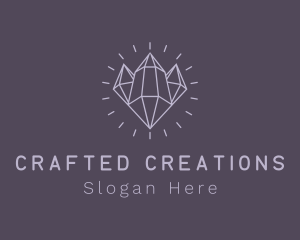 Bespoke - Premium Shiny Crystal logo design