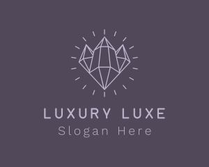 Premium Shiny Crystal  logo design