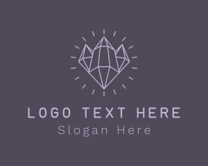 Premium Shiny Crystal  Logo