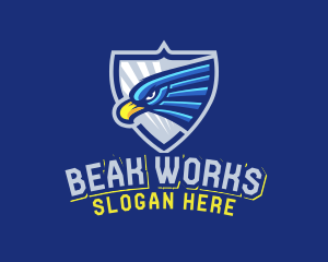 Beak - Eagle Shield Gaming logo design