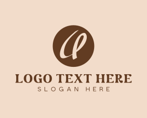 Handwritten - Generic Cursive Letter A logo design