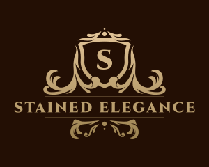 Elegant Royalty Shield  logo design