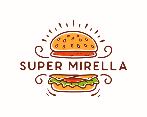 Restaurant - Hamburger Patty Restaurant logo design