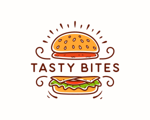 Hamburger - Hamburger Patty Restaurant logo design