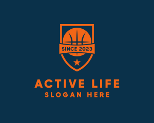 Athletics - Basketball Sport Athlete logo design