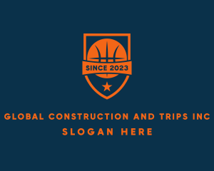 Basketball Sport Athlete logo design