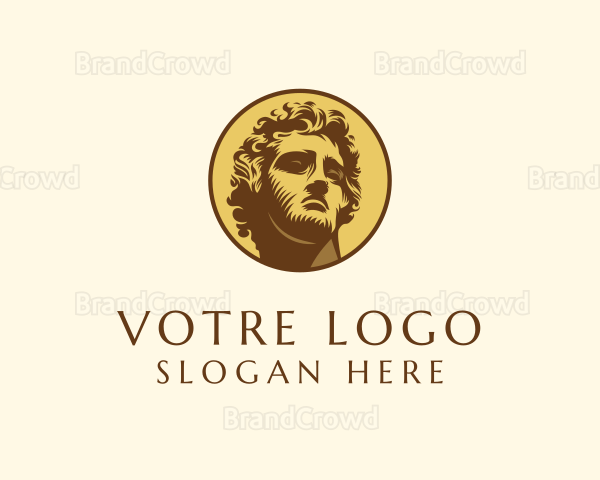 Roman Emperor Badge Logo