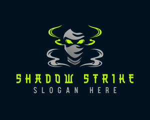 Assassin - Ninja Smoke Assassin logo design