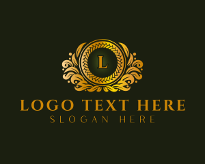 Luxe - Elegant Ornament Boutique logo design