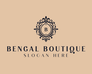 Shield Royalty Boutique logo design