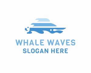 Wave Yacht Boat logo design