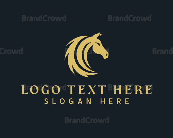 Horse Animal Equestrian Logo