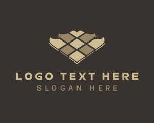 Tile Pattern Flooring Logo