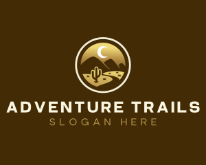 Desert Mountain Trail logo design