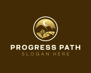 Desert Mountain Trail logo design