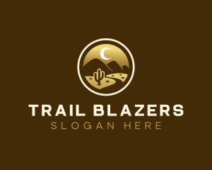 Desert Mountain Trail logo design