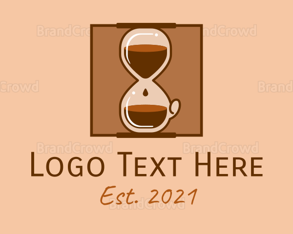 Coffee Hour Glass Logo