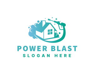 Power Washing Chores logo design