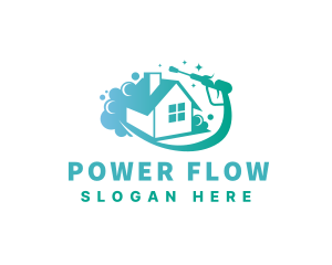 Power Washing Chores logo design