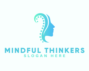 Mind Wellness Support logo design